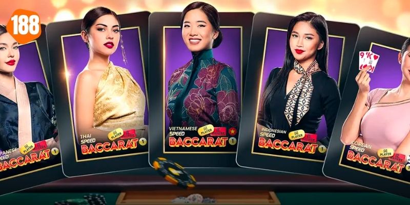 Các thể loại casino 188bet